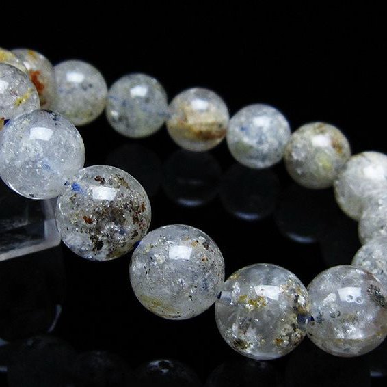 ホワイトガーデンファントムクォーツ ブレスレット 13mm [T239-3026]