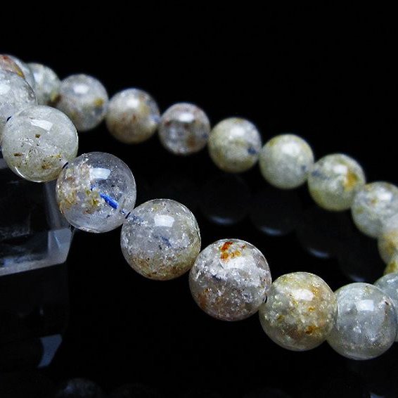 ホワイトガーデンファントムクォーツ ブレスレット 10mm [T239-3034]