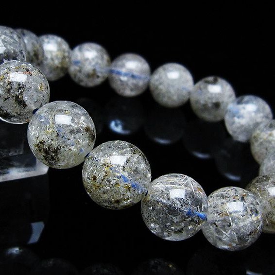 ホワイトガーデンファントムクォーツ ブレスレット 12mm [T239-3106]