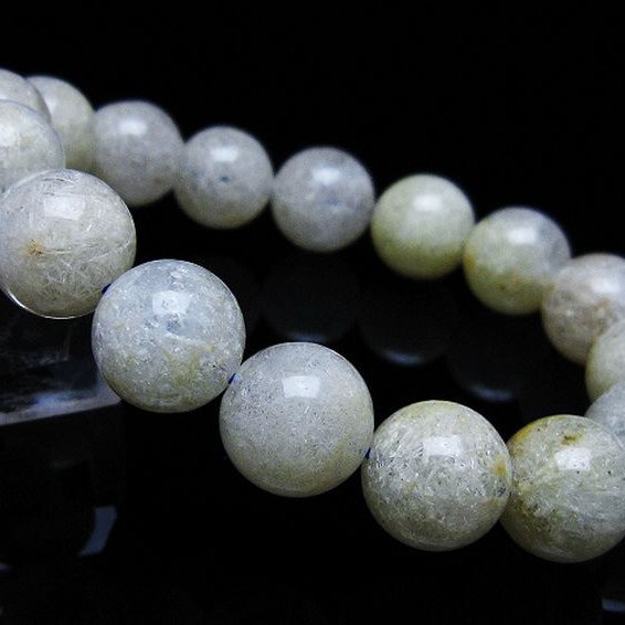 ホワイトガーデンファントムクォーツ ブレスレット 13mm [T239-3145]