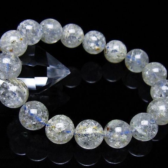 ホワイトガーデンファントムクォーツ ブレスレット 12mm [T239-3331]