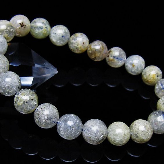 ホワイトガーデンファントムクォーツ ブレスレット 10mm [T239-3369]