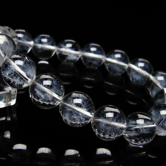 ホワイトスタークォーツ ブレスレット12mm[T241-2730]