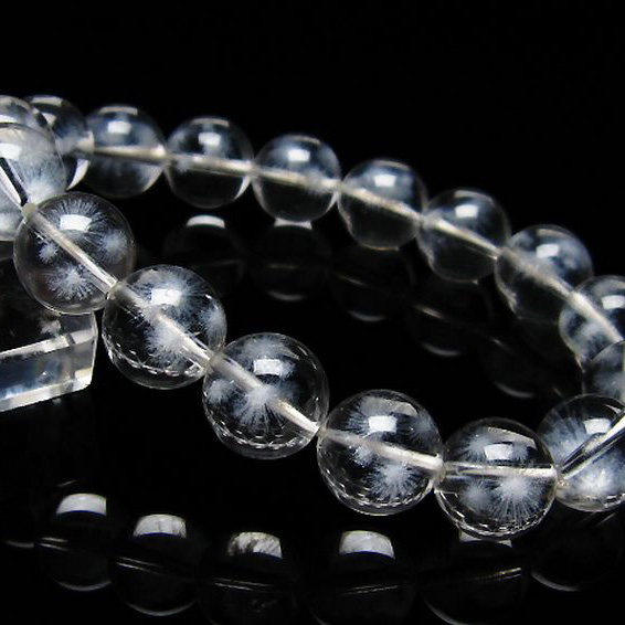 ホワイトスタークォーツ ブレスレット12mm[T241-2741]