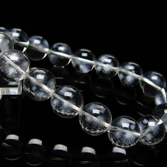 ホワイトスタークォーツ ブレスレット12mm[T241-2749]