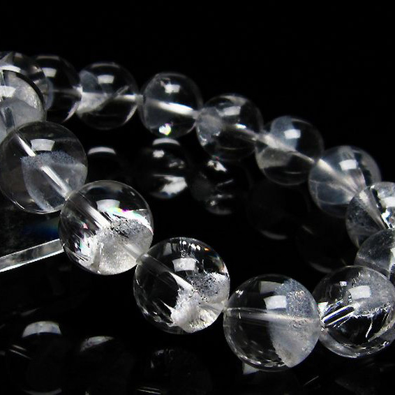 虹入りスーパーファントムブレスレット15mm[T242-1346]