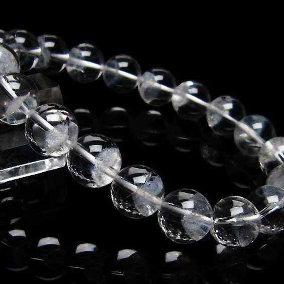 虹入りスーパーファントムブレスレット10mm[T242-1359]