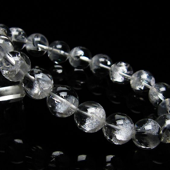 虹入りスーパーファントムブレスレット10mm[T242-1363]