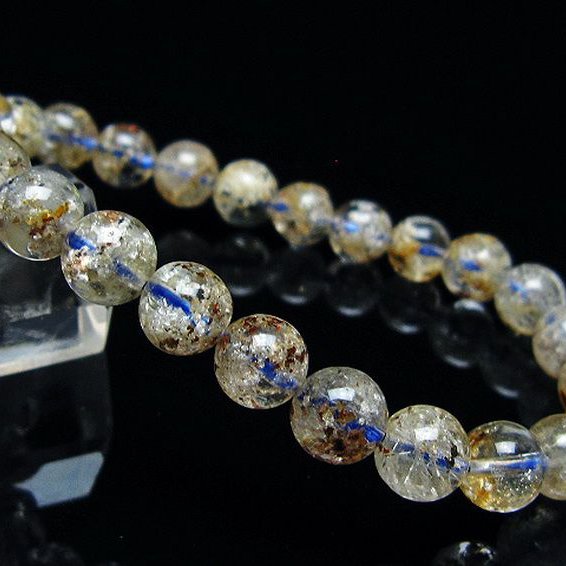 ガーデン トルマリンルチル入り ブレスレット 8mm [T253-2957]