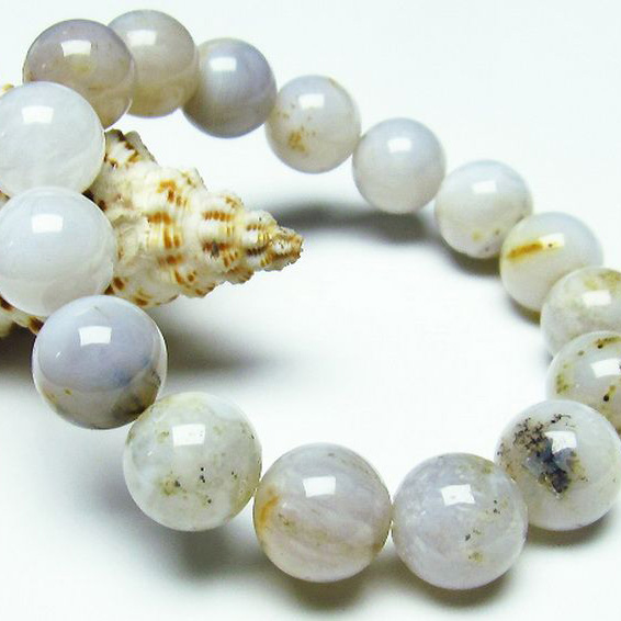 ルチルインアゲート ブレスレット14mm[T258-1506]