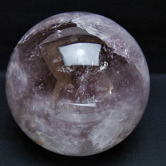 2.1Kgアメジスト丸玉 120mm [T259-13325]