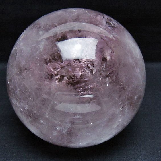 2Kgアメジスト丸玉 115mm [T259-13340]