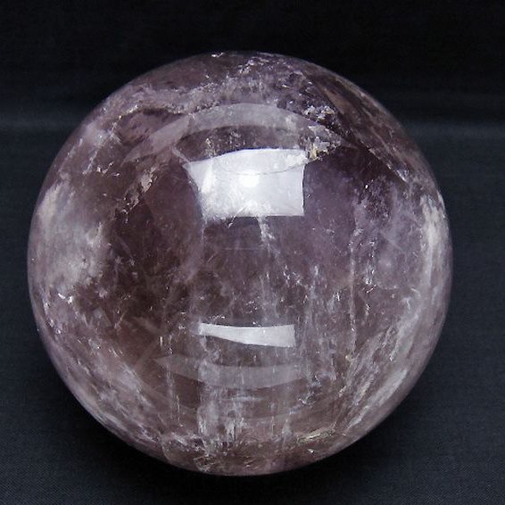 1.3Kgアメジスト丸玉 97mm [T259-13595]