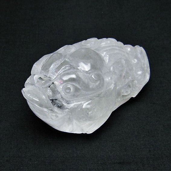 ヒマラヤ水晶金蟾[T261-1248]