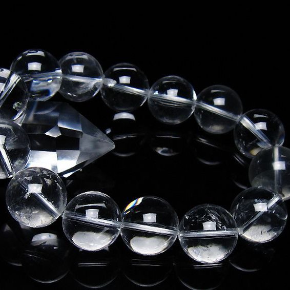 ヒマラヤ水晶ブレスレット 16mm [T263-4190]