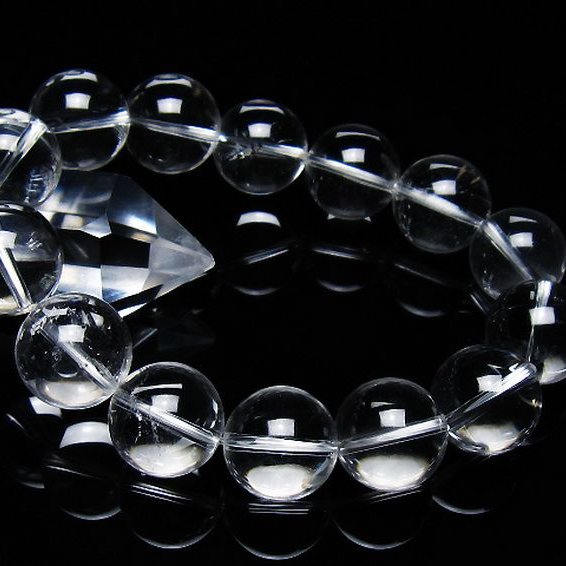 ヒマラヤ水晶ブレスレット 16mm [T263-4201]