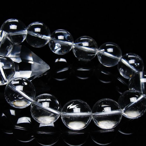 ヒマラヤ水晶ブレスレット 15mm [T263-4208]