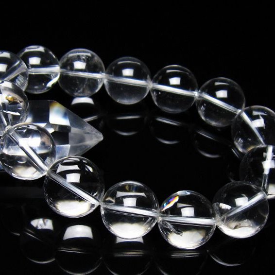 ヒマラヤ水晶ブレスレット 16mm [t263-4487]