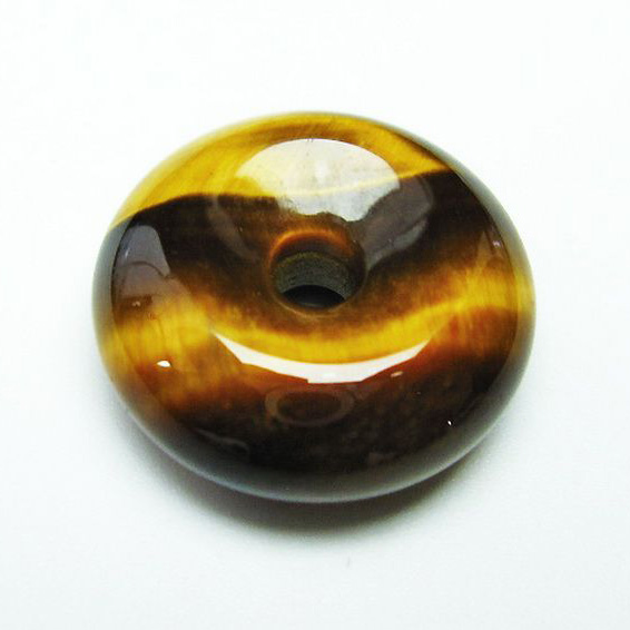 タイガーアイ※黄虎目石平安扣[T267-873]
