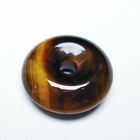 タイガーアイ※黄虎目石平安扣[T267-997]