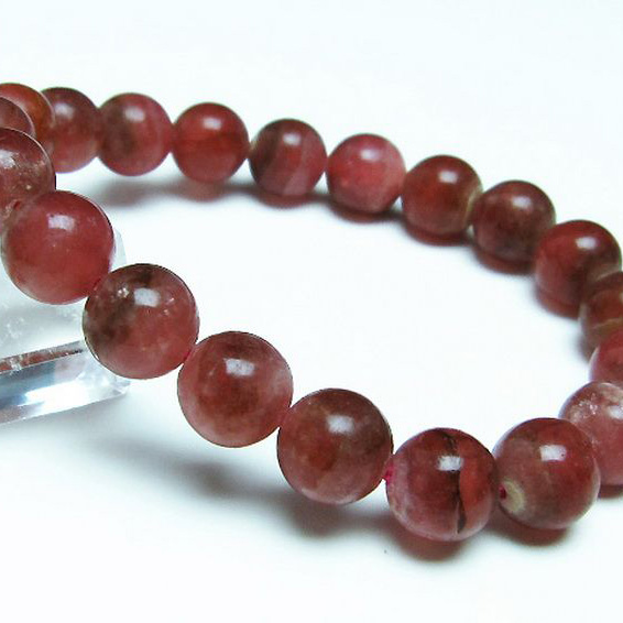 インカローズ(ロードクロサイト)ブレスレット10mm[T27-2415]