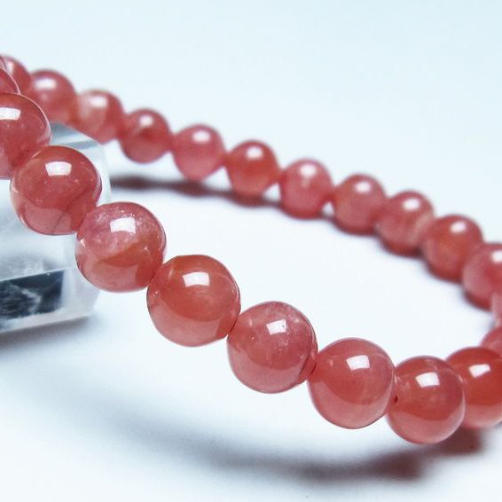 インカローズ(ロードクロサイト)ブレスレット 7mm [T27-2538]