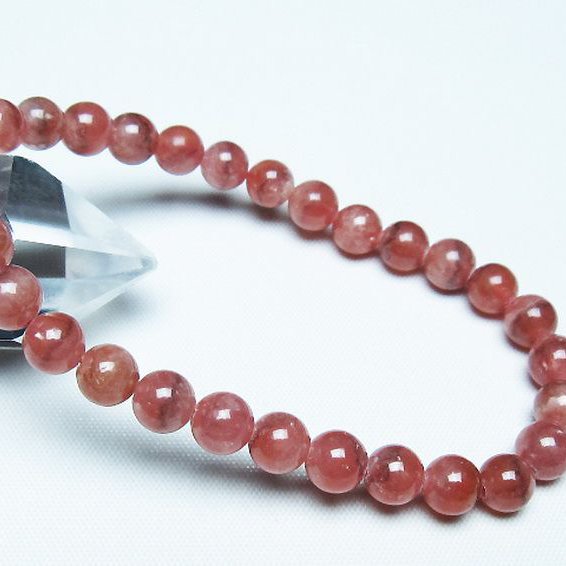 インカローズ(ロードクロサイト)ブレスレット 7mm [T27-2746]