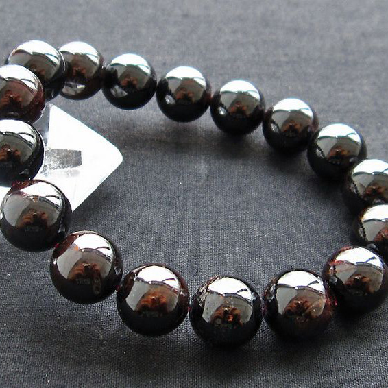 ガーネットブレスレット12mm[T271-1709]