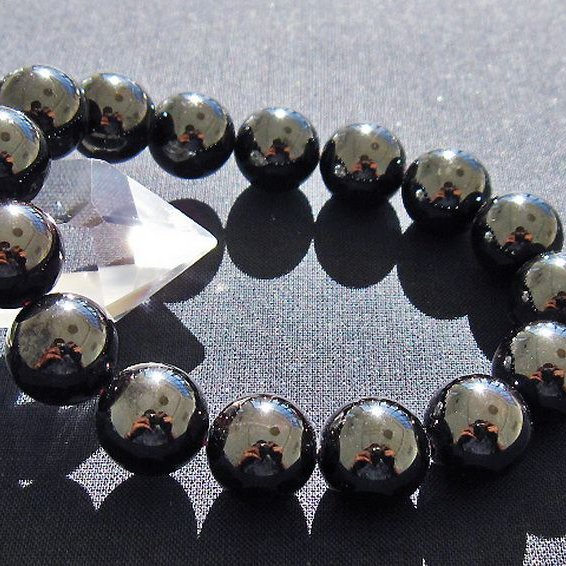 ガーネットブレスレット 14mm [T271-2986]