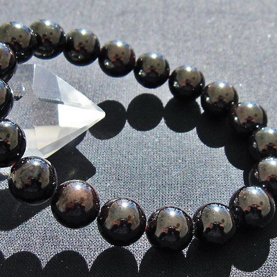 ガーネットブレスレット 10mm [T271-3047]