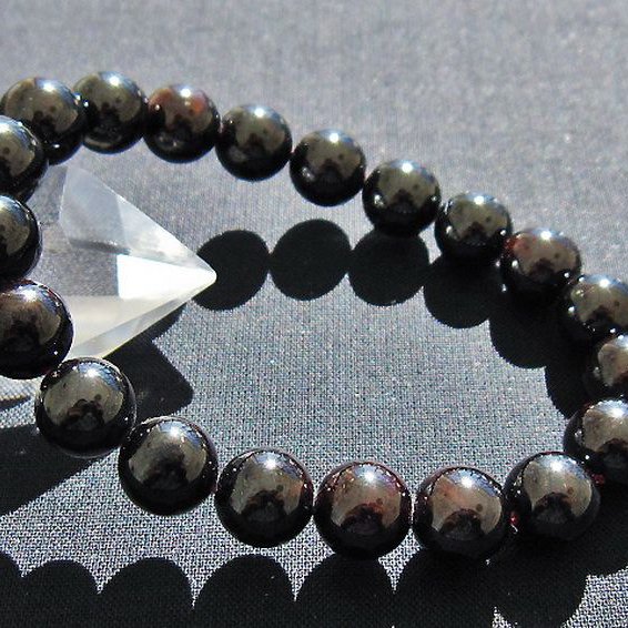 ガーネットブレスレット 10mm [T271-3053]