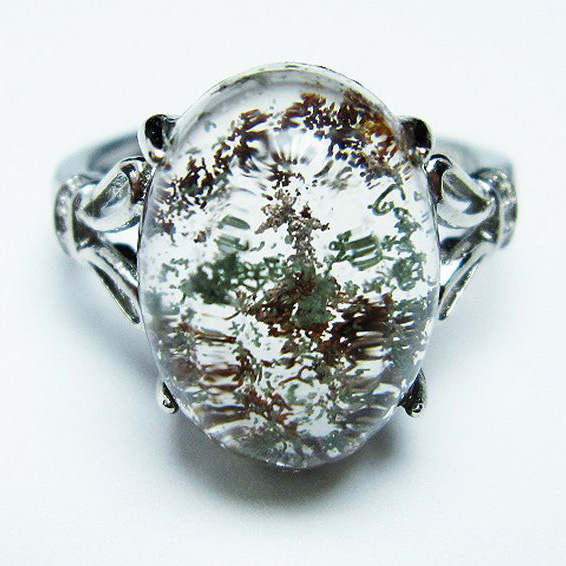 ガーデン （庭園） 水晶 指輪 リング(16号)[T272-2514]