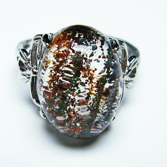 ガーデン （庭園） 水晶 指輪 リング(15号)[T272-2679]