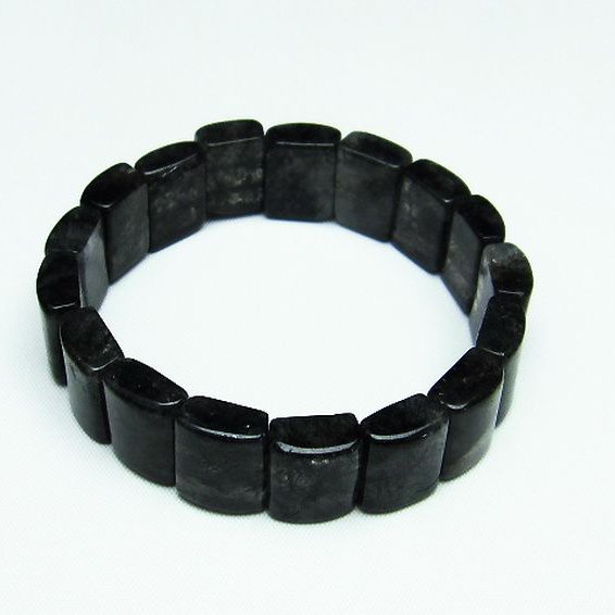 ブラックルチルクォーツバングル[T274-1647]