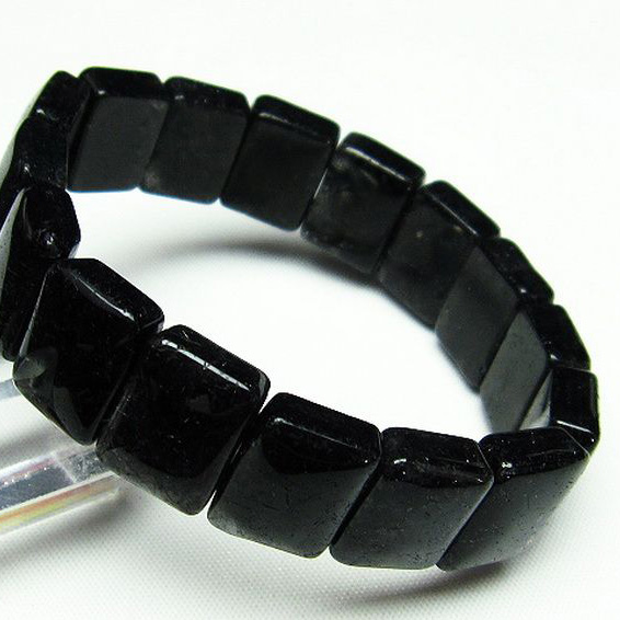 ブラックルチルクォーツバングル[T274-1688]