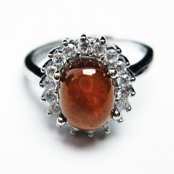 ガーネット指輪(14号)[T275-20956]