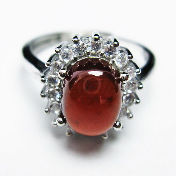 ガーネット指輪(13号)[T275-20965]