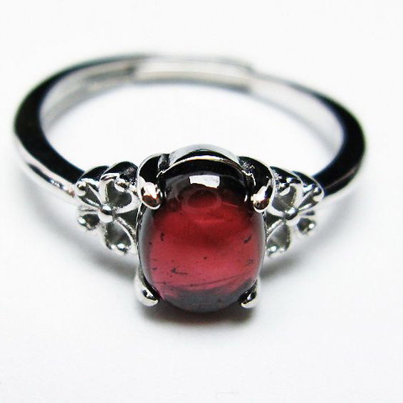 キャンディピンク ガーネット 指輪(14号)[T275-21476]