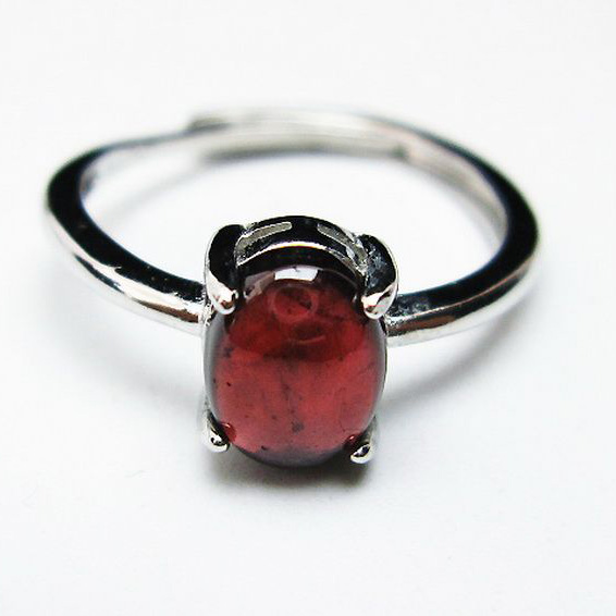 パワーストーン 天然石 キャンディピンク ガーネット 指輪(13号)[T275-21513]