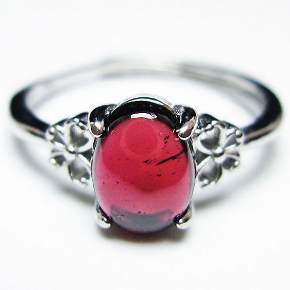 キャンディピンク ガーネット 指輪(15号)[T275-22624]