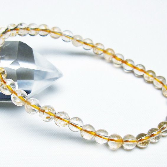 アフリカンストロベリークォーツブレスレット 5mm [T276-2541]