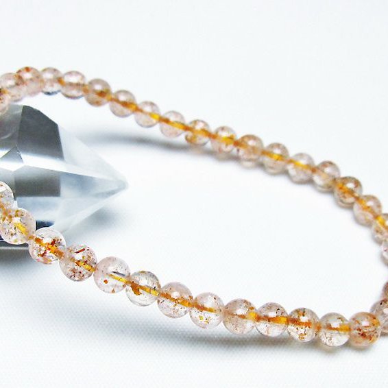 アフリカンストロベリークォーツブレスレット 5mm [T276-2561]