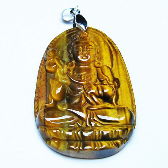 タイガーアイ ※黄虎目石 ペンダント[T277-1202]