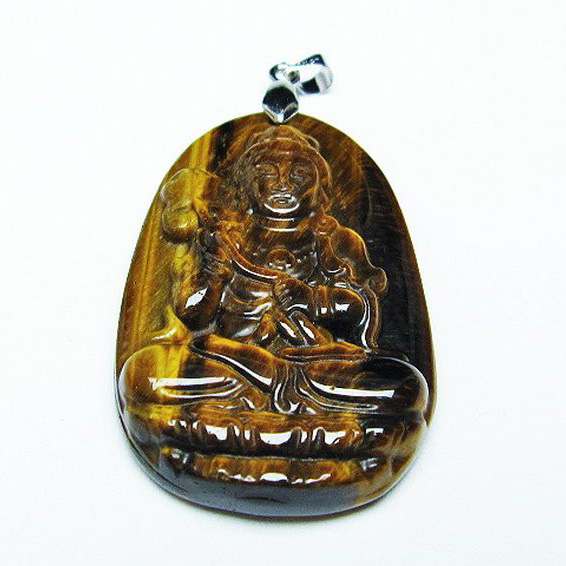タイガーアイ ※黄虎目石 ペンダント[T277-1361]