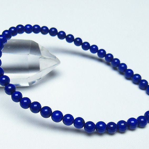 ラピスラズリブレスレット 4mm [t28-12270]