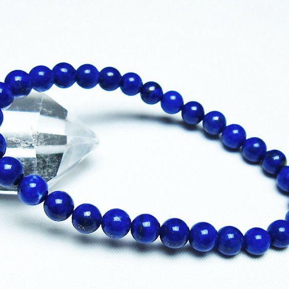 ラピスラズリブレスレット 6mm [t28-12563]