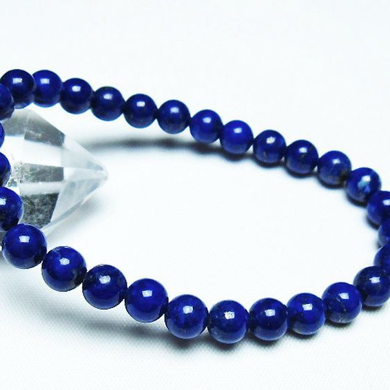 ラピスラズリブレスレット 7mm [t28-12586]