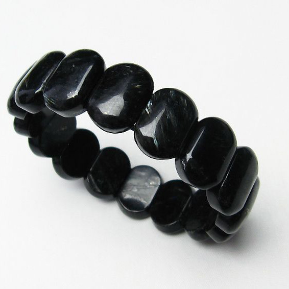 グロコフェン 藍閃石 バングル[T281-1600]