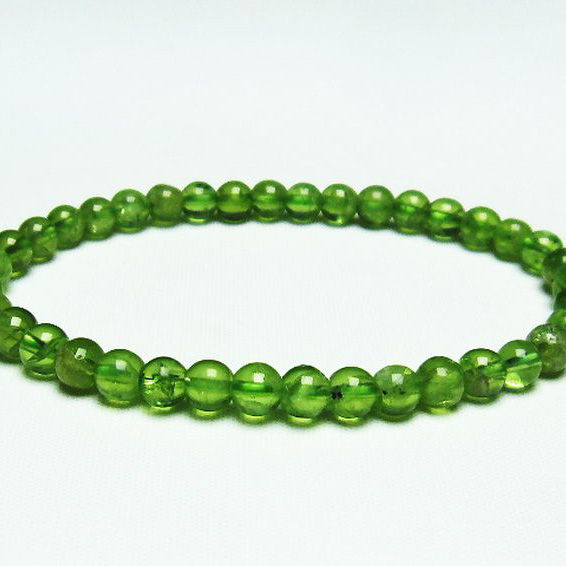 ペリドットブレスレット5mm[T283-8860]