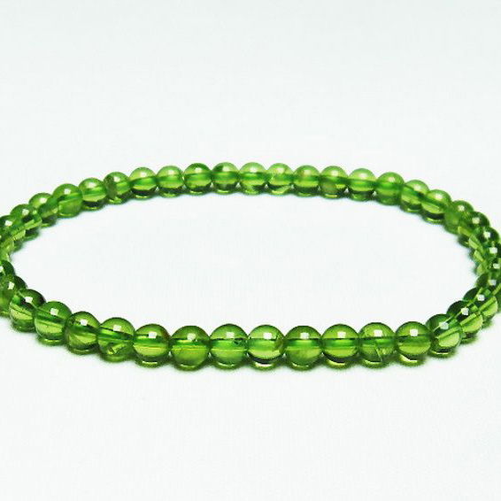 ペリドットブレスレット5mm[T283-9029]